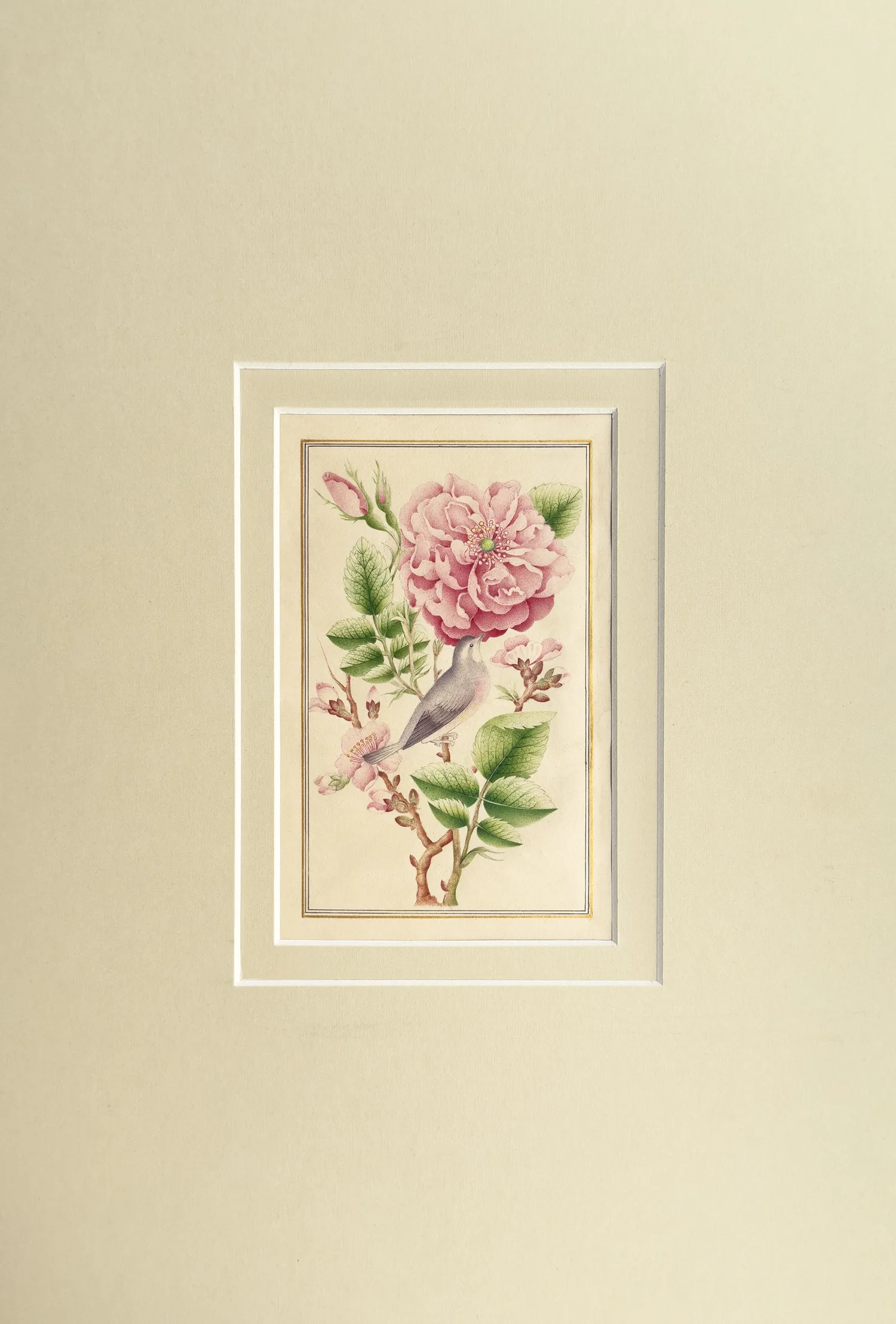 Voice of Spring — a Persian miniature by Matin